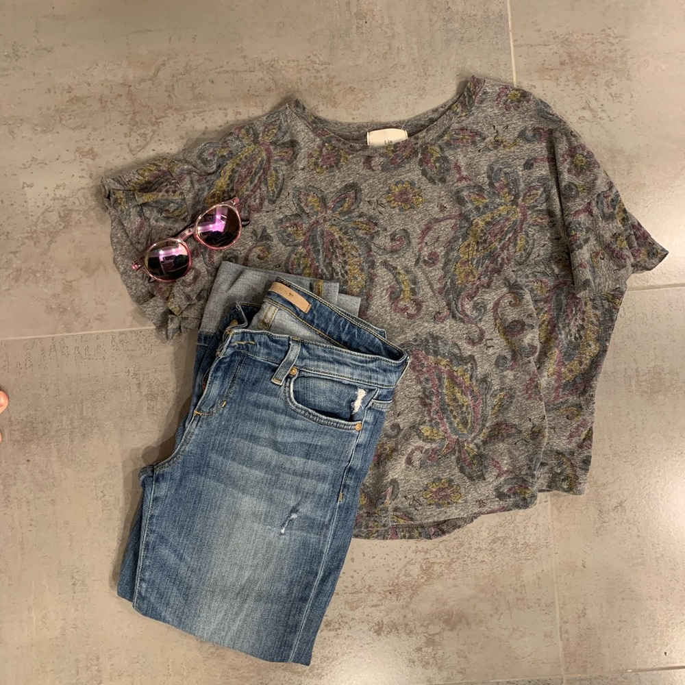 Cropped tee